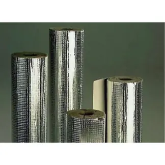 Cochilie din vata bazaltica caserate cu aluminiu gr.20 mm-Ø 42 mm