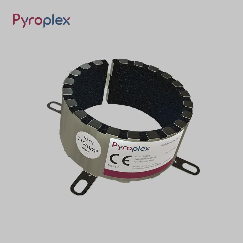 Colier antifoc Pyroplex PPC25-4 — Ø25 mm, EI 180
